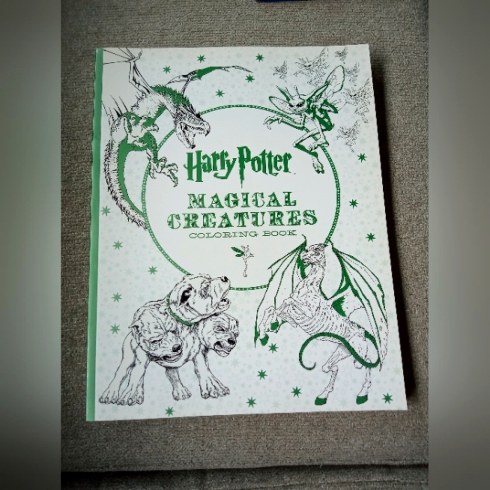 Harry Potter Magical Creatures Coloring Book